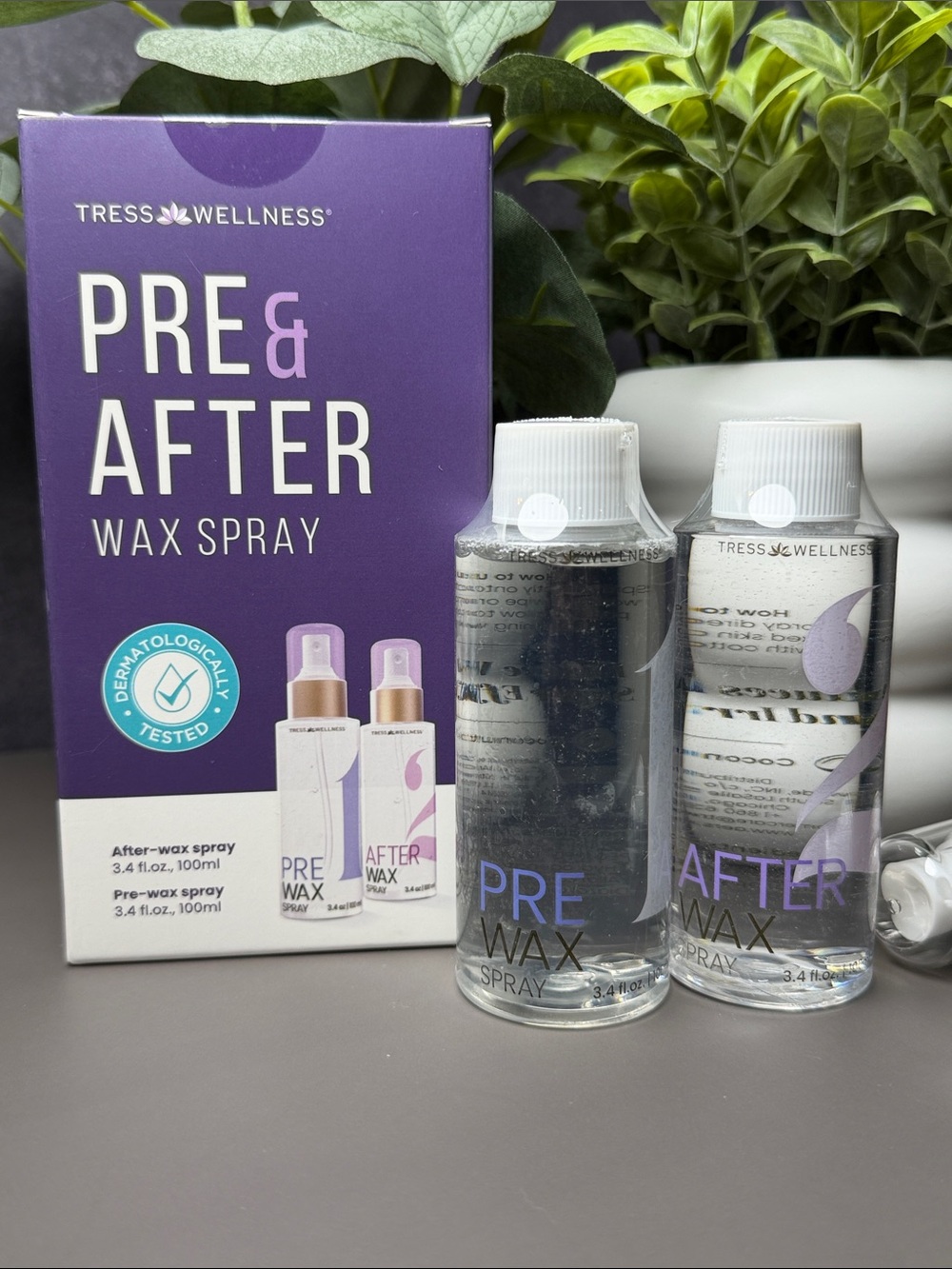 PRE & AFTER Wax Spray Duo - Clear